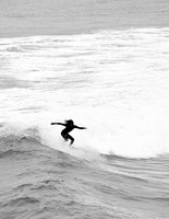 Lone Surfer, Oceanside CA
